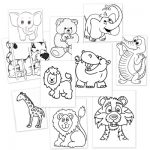 60 Imágenes de animales para colorear dibujos