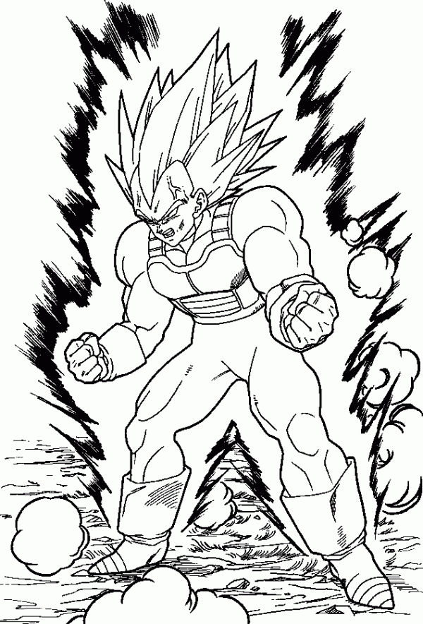 dragon ball para colorear e imprimir