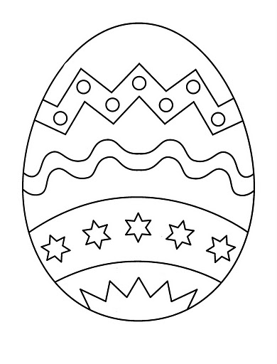 Dibujos De Huevos De Pascua Para Colorear Colorear Imagenes
