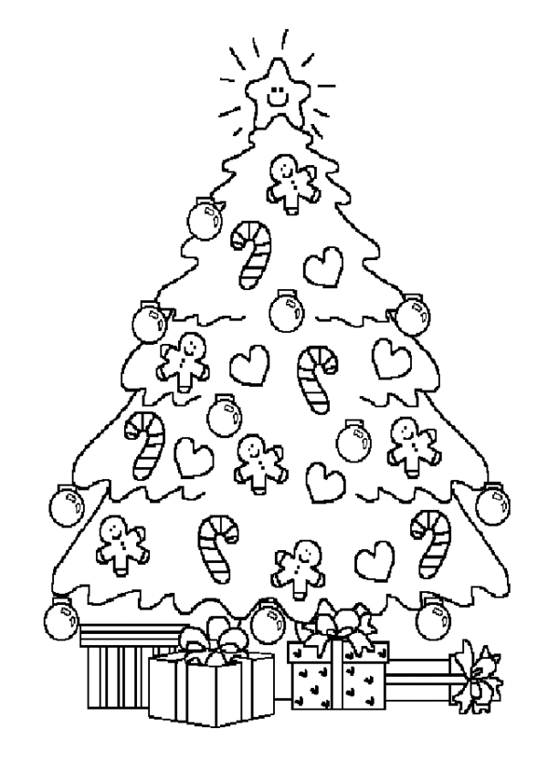 Regalos De Navidad Para Colorear Dibujos Colorear Imágenes 3402