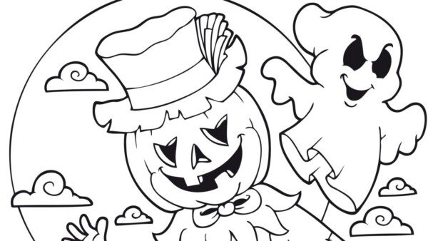 60 Dibujos De Terror Para Colorear En Halloween Colorear Imágenes