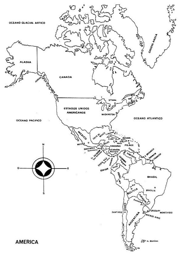 Dibujos De Mapas De Continentes Para Colorear Colorear Imágenes 3510