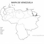 Dibujos de Mapa de Venezuela para descargar y colorear