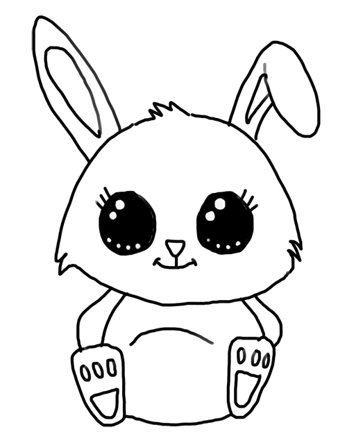 Dibujos de Conejos para colorear ☆ Imágenes para imprimir y pintar |  Colorear imágenes