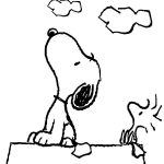 Imágenes de Snoopy para imprimir y colorear