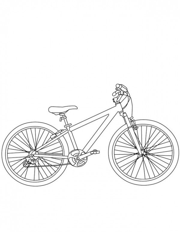 Dibujos de Bicicletas para colorear, descargar e imprimir | Colorear  imágenes