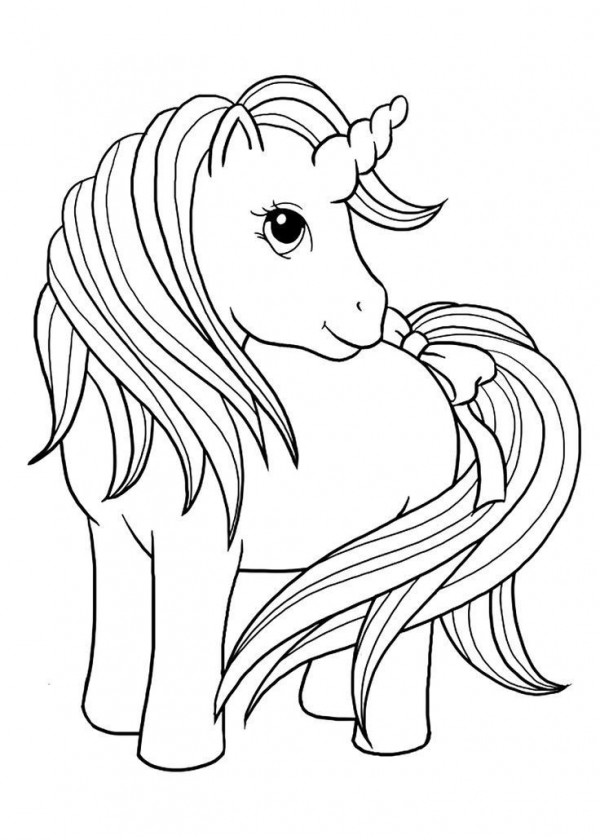 Dibujos De Unicornios Kawaii Para Colorear Descargar E Imprimir