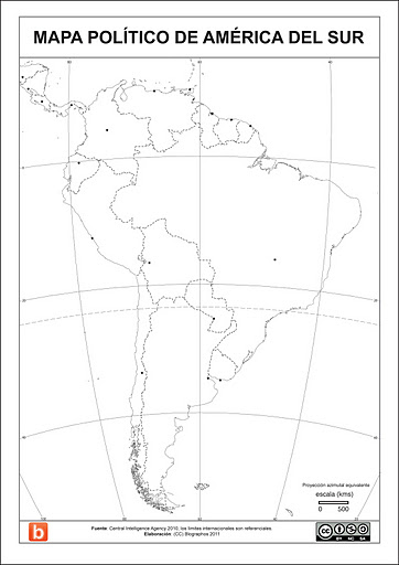 Mapas De América Del Sur Para Colorear Y Descargar Colorear Imágenes 1476