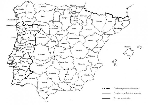 ▷ Mapa de España por provincias y comunidades para imprimir o rellenar