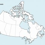 Mapas de Canadá para colorear