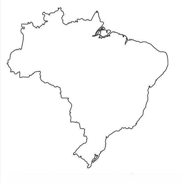 Mapas De Brasil Para Colorear Y Descargar Colorear Im Genes