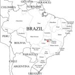 Mapas de Brasil para colorear