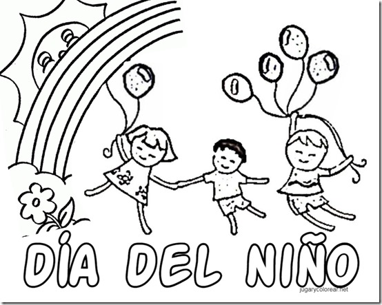 Dibujos Día del Niño para colorear, descargar e imprimir | Colorear imágenes