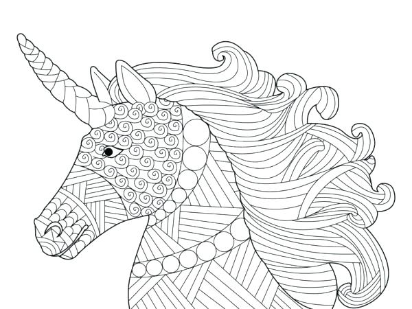 Mandalas de Unicornios para colorear, descargar e imprimir | Colorear