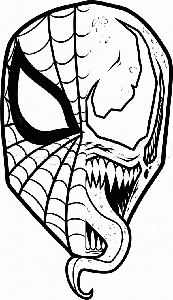Dibujos de Venom para colorear, descargar e imprimir | Colorear imágenes