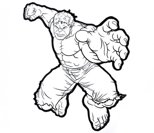Dibujos de Hulk para colorear, descargar e imprimir | Colorear imágenes