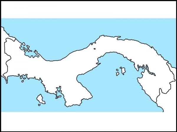 Mapas De Panamá Para Colorear Y Descargar Colorear Imágenes 9372