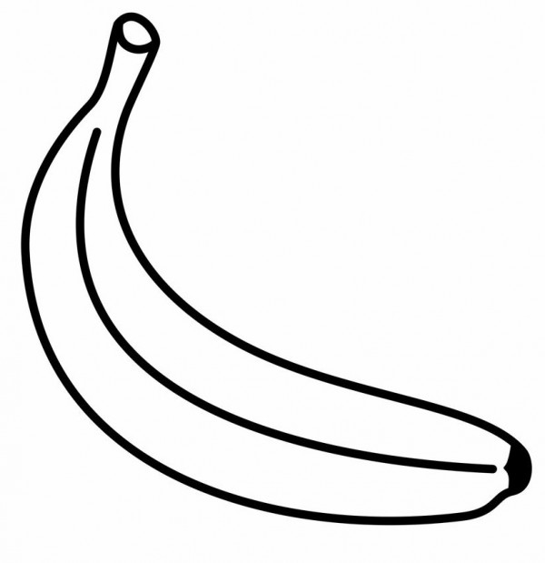 Dibujos de Plátanos para colorear, descargar e imprimir | Colorear imágenes
