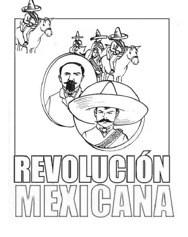 Revolucion-Mexicana-3-para-colorear | Colorear imágenes