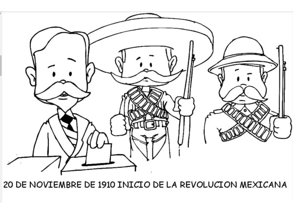 Revolucion-Mexicana-6-para-colorear | Colorear imágenes