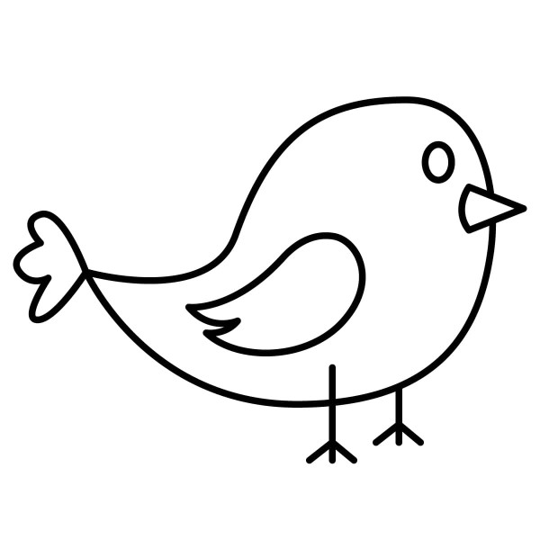 Dibujos de pájaros para colorear, descargar e imprimir | Colorear imágenes