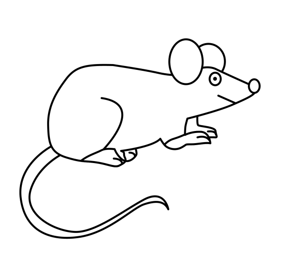 Dibujos de ratones para colorear, descargar e imprimir | Colorear imágenes