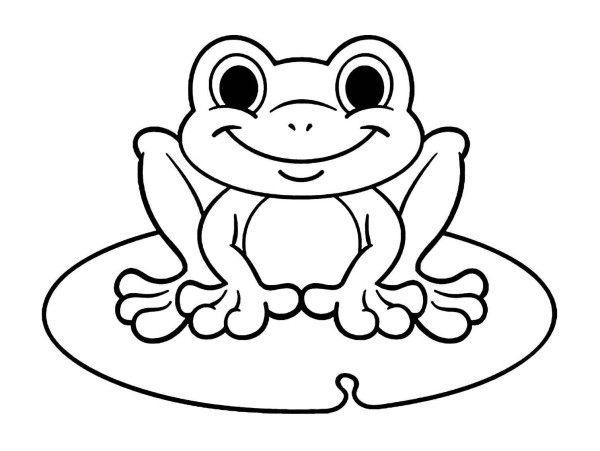 Dibujos de ranas para colorear, descargar e imprimir | Colorear imágenes