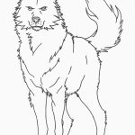 Dibujos de lobos para colorear, descargar e imprimir