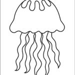 Dibujos de medusas para colorear, descargar e imprimir