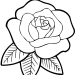 Dibujos de rosas para colorear, descargar e imprimir