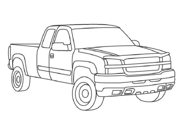 Dibujos de camionetas para colorear, descargar e imprimir | Colorear  imágenes