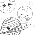 Dibujos de los planetas para colorear, descargar e imprimir