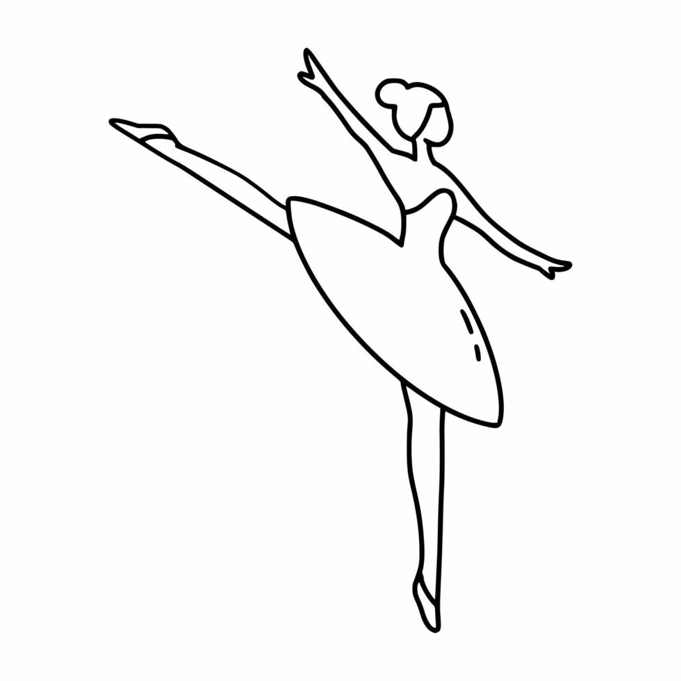 Dibujos de ballet para colorear, descargar e imprimir | Colorear imágenes