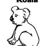 Koalas: Dibujos para colorear