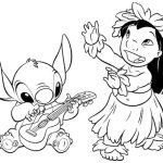 Personajes de Lilo y Stitch para descargar y colorear