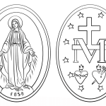 Día de la Virgen Nuestra Señora de la Medalla Milagrosa – Dibujos para pintar